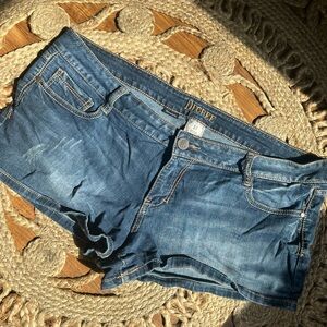 Decree Classic Blue Denim Shorts 17
